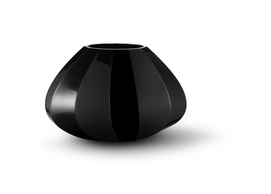 Vaas Georg Jensen Facet Glas Zwart (17,8 cm)