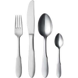 Besteckset Georg Jensen Mitra Edelstahl Matt (4-teilig)