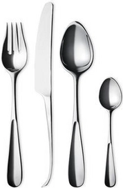 Bestekset Georg Jensen Vivianna RVS Glanzend (4-delig)