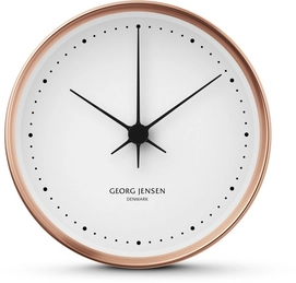 Klok Georg Jensen Henning Koppel Koper 10 cm