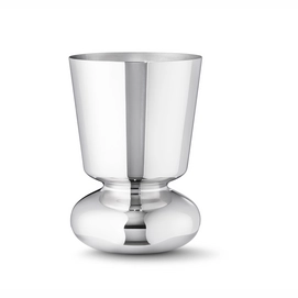 Vase Georg Jensen Alfredo RVS Glossy 22 cm