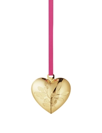 Kerstbal Georg Jensen Dicht Hart Goud Klein 6 cm