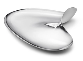 Serveerschaal Georg Jensen Bloom Decoratief RVS