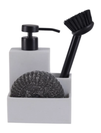 Kit de Vaisselle 3in1 Bahne Square White