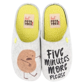 Pantoffel Hot Potatoes Kids 57055 Gris