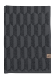 Gastendoek Mette Ditmer Geo Anthracite (35 x 55 cm) (Set van 2)