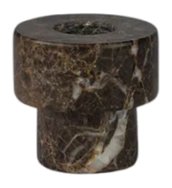 Kaarshouder Mette Ditmer Marble Small Brown