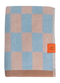 Serviette de Toilette Mette Ditmer Retro Hand Light Blue (50 x 90 cm)