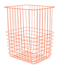 Opbergmand Mette Ditmer Store-It With Canvas Bag Large Orange
