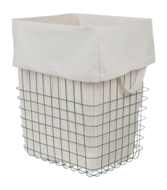 Panier de Rangement Mette Ditmer Store-It With Canvas Bag Large Thyme Green