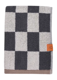 Handdoek Mette Ditmer Retro Hand Dark Grey (50 x 90 cm)