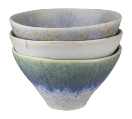 Kom Mette Ditmer Elements Small Blue Tones (Set van 3)