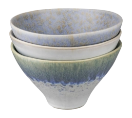 Kom Mette Ditmer Elements Medium Blue Tones (Set van 3)
