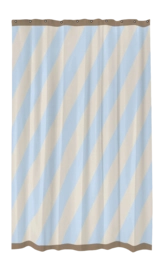 Douchegordijn Mette Ditmer Diagonal Light Blue (150 x 200 cm)