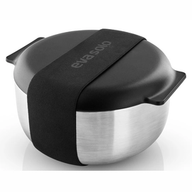 Portapranzo in Acciaio Inox Eva Solo To Go Lunchbox 0,7 L, Argento / Nero