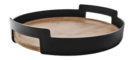Circular Tray Eva Solo Nordic Kitchen Bamboo Black 35 cm