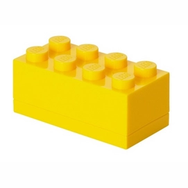 Storage Box Lego Mini Brick 8 Yellow