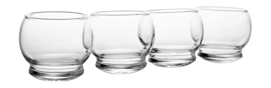 Whiskyglas Normann Copenhagen Rocking Glass Glass (4-Delig)