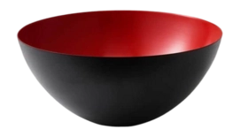Schale Normann Copenhagen Krenit Red / Black 8,4 cm