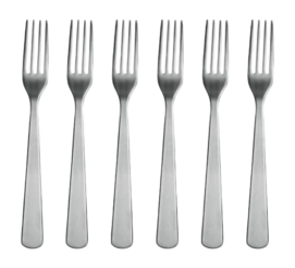 Gabel Normann Copenhagen Cutlery Steel (6er-Set)