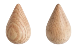 Haakje Normann Copenhagen Dropit Oak 9,3 cm