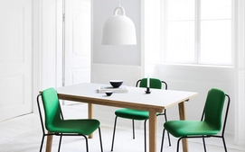 7---2020StudioChairFullUpholsteryAquariusJA443BellLampMediumWhiteSliceTableLinoleum84x160Vapourtif