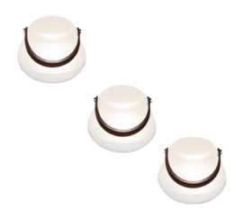 Lantaarn Nordic D'Luxx met LED Multicolour Pro S 10 cm (Set van 3)