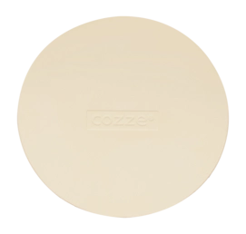 Pizzasteen Cozze 13 inch Roterende Pizzaoven Crème Ø34,5 x 1 cm