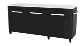 Werkbank Cozze 3-Deurs met Opklapbare Werktafels 90528