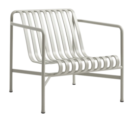Tuinstoel HAY Palissade Lounge Chair Low Sky Grey Powder Coated Steel