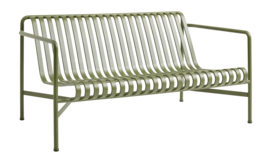Tuinbank HAY Palissade Lounge Sofa Olive Powder Coated Steel