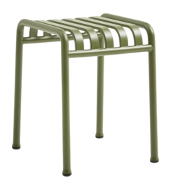 Kruk HAY Palissade Stool Olive Powder Coated Steel