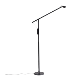 Lampe à Pied HAY Fifty Fifty Soft Black