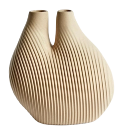 Vase HAY W&S Chamber Light Beige