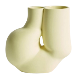 Vase HAY W&S Chubby Soft Yellow
