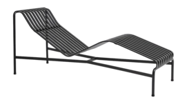 Ligbed HAY Palissade Chaise Longue Anthracite