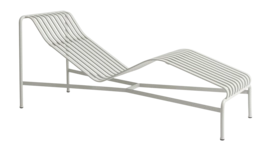 Ligbed HAY Palissade Chaise Longue Sky Grey Powder Coated Steel