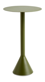 Tuintafel HAY Palissade Cone Table Olive Powder Coated Steel (Ø60 x 105  cm)