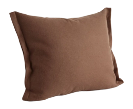 Sierkussen HAY Plica Planar Chocolate (55 x 60 cm)