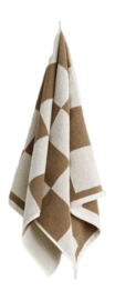 Handtuch HAY Check Cappuccino (50 x 100 cm)