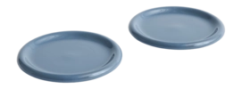 Assiettes HAY Barro Dark Blue Ø24 cm (Lots de 2)