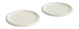 Assiette HAY Barro Off-White Ø24 cm (Lot de 2)