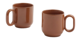 Cup HAY Barro Natural Ø8 x H7,5 (Set of 2)