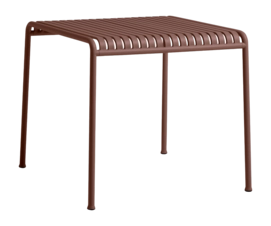 Tuintafel HAY Palissade Table Iron Red Powder Coated Steel (82,5 x 90 x 75 cm)