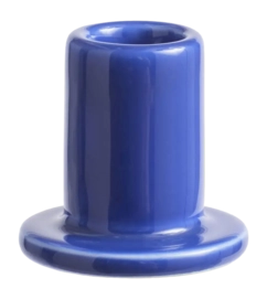 Porte-Bougie HAY Tube Blue Small