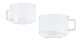 Tasse HAY Brew Jade White 200 ml (Set von 2)