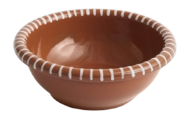 Salad Bowl HAY Barro Natural With Stripes Large Ø26 x H9