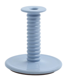 Bougeoir HAY Barro Light Blue Ø15,5 x H17