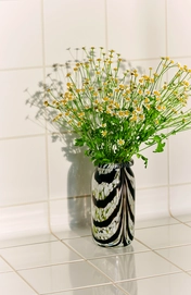 Splash Vase XS coffee_white