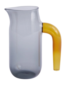 Carafe d'Eau HAY Jug Charcoal 1,2L